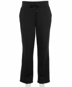 Tek Gear® Pant Fleece Plus Size Ultrasoft 18 Tek Gear® Pant Fleece Plus Size Ultrasoft -Tek Gear store 5540618 Black