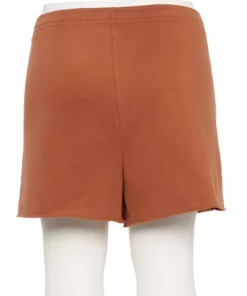 Tek Gear® Short Raw-Hem Fleece Plus Size Ultrasoft -Tek Gear store 5540831 ALT