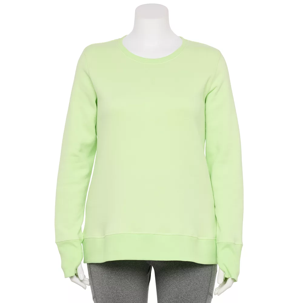 Tek Gear® Sweatshirt Fleece Plus Size Ultrasoft 3 Tek Gear® Sweatshirt Fleece Plus Size Ultrasoft