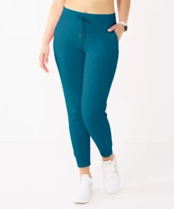 Tek Gear® Jogger Fleece Petite Ultrasoft 16 Tek Gear® Jogger Fleece Petite Ultrasoft -Tek Gear store 5543172 Blue Crayon