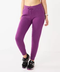 Tek Gear® Jogger Fleece Petite Ultrasoft 21 Tek Gear® Jogger Fleece Petite Ultrasoft -Tek Gear store 5543172 Ravishing Orchid