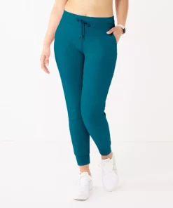 Tek Gear® Women' Jogger Pant Fleece Ultrasoft 34 Tek Gear® Women' Jogger Pant Fleece Ultrasoft -Tek Gear store 5543907 Night Life Teal