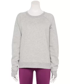 Tek Gear® Women' Sweatshirt Fleece Ultrasoft Easy