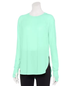 Tek Gear® Women' Tunic Long Sleeve -Tek Gear store 5560866 Shy Green