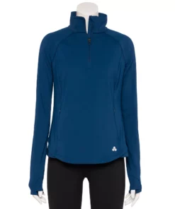 Tek Gear® Women' Jacket Performance Quarter-Zip 13 Tek Gear® Women' Jacket Performance Quarter-Zip -Tek Gear store 5562008 Blue Crayon