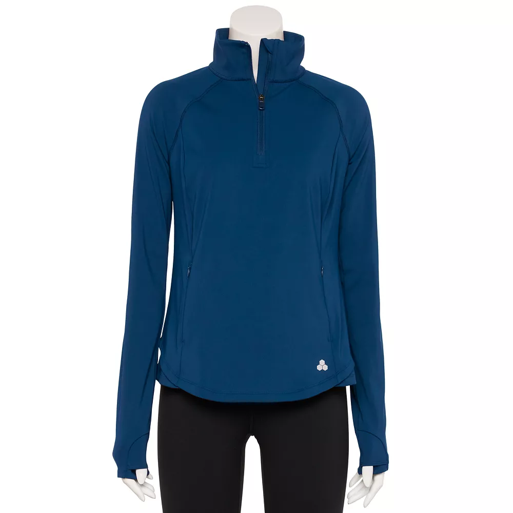 Tek Gear® Women' Jacket Performance Quarter-Zip 5 Tek Gear® Women' Jacket Performance Quarter-Zip - Image 3