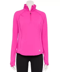 Tek Gear® Women' Jacket Performance Quarter-Zip 17 Tek Gear® Women' Jacket Performance Quarter-Zip -Tek Gear store 5562008 Fuchsia