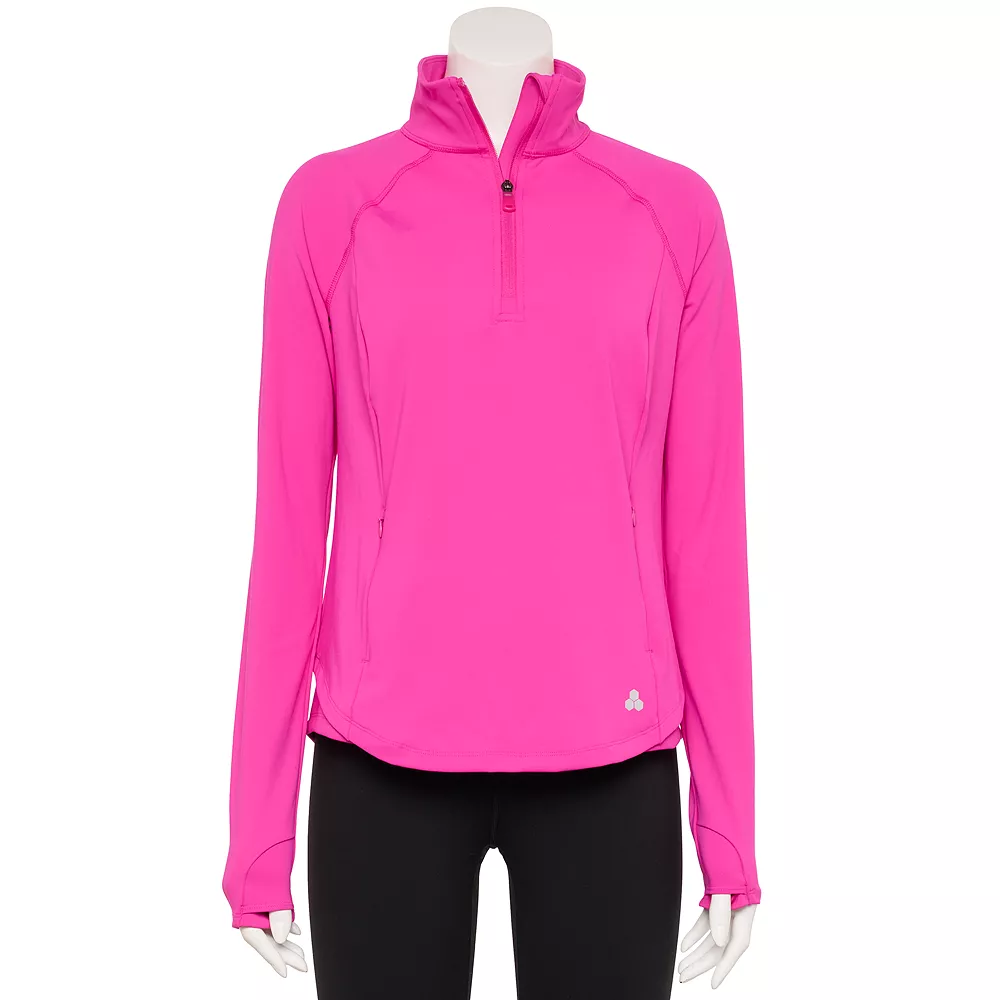 Tek Gear® Women' Jacket Performance Quarter-Zip 9 Tek Gear® Women' Jacket Performance Quarter-Zip - Image 7