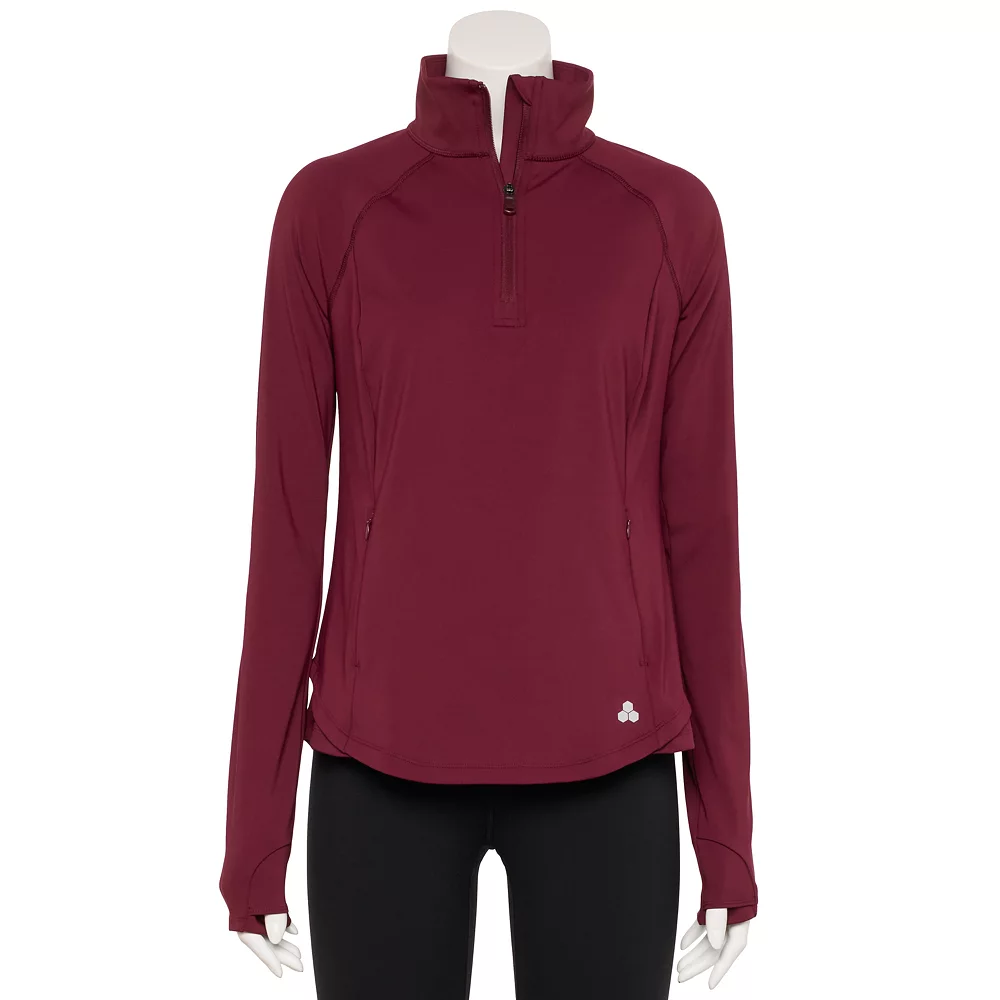 Tek Gear® Women' Jacket Performance Quarter-Zip 4 Tek Gear® Women' Jacket Performance Quarter-Zip - Image 2