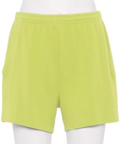 Tek Gear® Women' Short Raw-Hem Terry French -Tek Gear store 5562072 Real Lemon