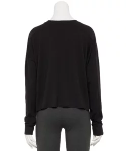 Tek Gear® Women' Tee Easy Terry French Raw-Seam -Tek Gear store 5562562 ALT