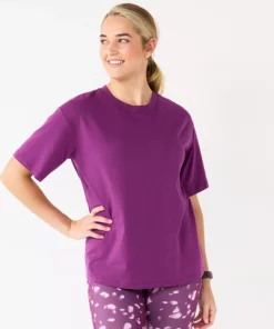 Women's Tek Gear® Oversized Tee -Tek Gear store 5565437 Ravishing Orchid