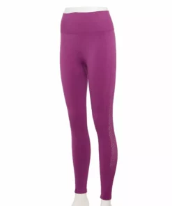 Tek Gear® Women' Legging 7/8 Seamles Mesh -Tek Gear store 5565639 Ravishing Orchid