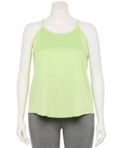 Tek Gear® Performance Tank Plus Size Cross-Back
