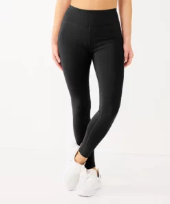 Tek Gear® Legging Petite Ultrastretch High-Waisted Side Pocket -Tek Gear store 5567546 Black