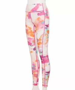 Tek Gear® Legging Petite Ultrastretch High-Waisted Side Pocket -Tek Gear store 5567546 Pink Watercolor Print