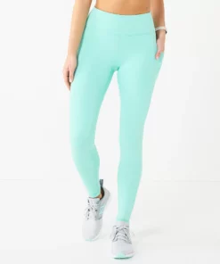 Tek Gear® Legging Petite Ultrastretch High-Waisted Side Pocket -Tek Gear store 5567546 Shy Green