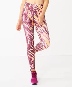 Tek Gear® Legging Petite Ultrastretch High-Waisted Side Pocket -Tek Gear store 5567546 Wine Warped