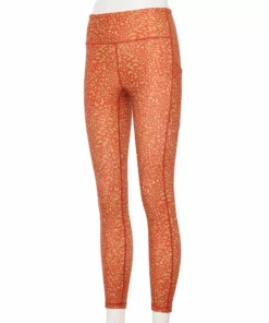 Legging Tek Gear® 7/8 Petite Side Pocket Ultrastretch High-Waisted 24 Legging Tek Gear® 7/8 Petite Side Pocket Ultrastretch High-Waisted -Tek Gear store 5567569 Brown Animal