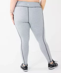 Tek Gear® Legging Plus Size Pocket Ultrastrech Side High-Waisted -Tek Gear store 5567969 ALT