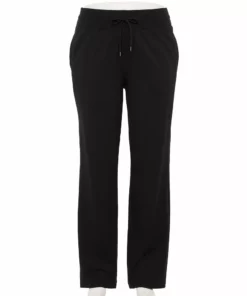 Tek Gear® Pant Plus Size Essential Straight-Leg -Tek Gear store 5568067 Black