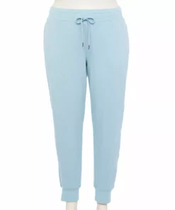 Tek Gear® Jogger Plus Size French Terry -Tek Gear store 5568083 Ava Lavender