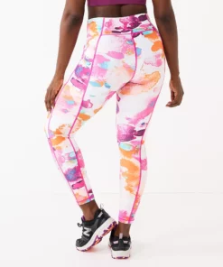 Tek Gear® Women' Pocket Legging 7/8 Side Ultrastretch High-Waisted -Tek Gear store 5576168 ALT