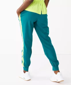 Tek Gear® Women' Track Pant Woven Zipper-Hem -Tek Gear store 5637014 ALT