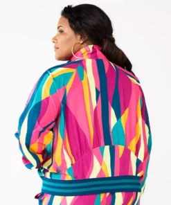 Tek Gear® Jacket Tracksuit Woven Plus Size -Tek Gear store 5638591 ALT