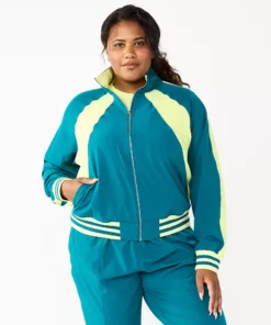 Tek Gear® Jacket Tracksuit Woven Plus Size