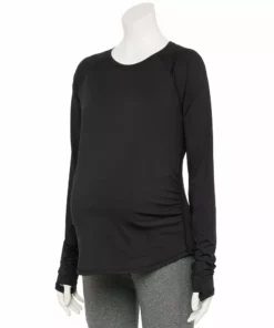 Women's Tek Gear® Materinity Tee -Tek Gear store 5653115 Black