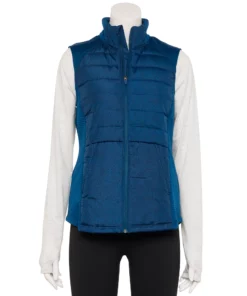 Tek Gear® Women' Vest Mixed-Media 18 Tek Gear® Women' Vest Mixed-Media -Tek Gear store 5653460 Blue Crayon Dot