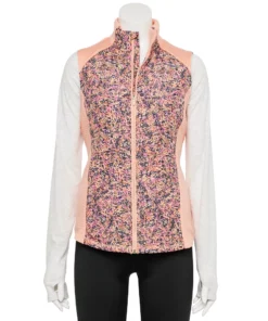 Tek Gear® Women' Vest Mixed-Media 14 Tek Gear® Women' Vest Mixed-Media -Tek Gear store 5653460 Coral Ditsy Floral