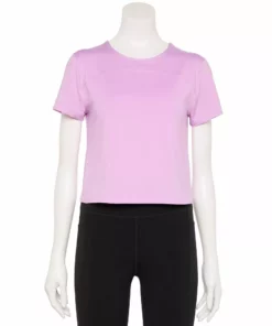 Tek Gear® Women' Tee Running Short Sleeve -Tek Gear store 5653468 Little Lavender