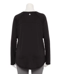 Tek Gear® Tee Plus Size Soft Touch Long-Sleeve -Tek Gear store 5653782 ALT