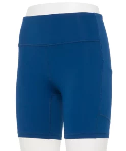 Tek Gear® Women' Short 7-In. Ultrastretch Bike -Tek Gear store 5660896 Blue Crayon
