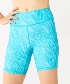 Tek Gear® Women' Short 7-In. Ultrastretch Bike -Tek Gear store 5660896 Blue Print