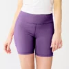 Tek Gear® Women' Short 7-In. Ultrastretch Bike -Tek Gear store 5660896 Grape Grenache