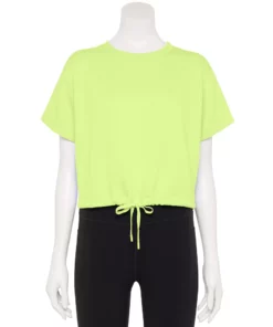 Tek Gear® Women' Top Fleece Stretch Cinched-Waist