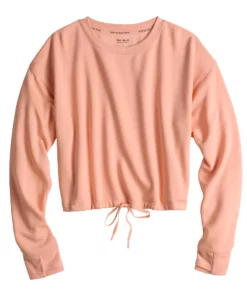 Tek Gear® Women' Top Fleece Stretch Cinched-Waist -Tek Gear store 5661474 ALT2