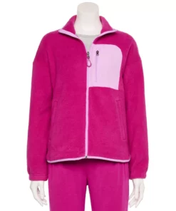 Women's Tek Gear® Sherpa Jacket -Tek Gear store 5661832 Fantasy Berry