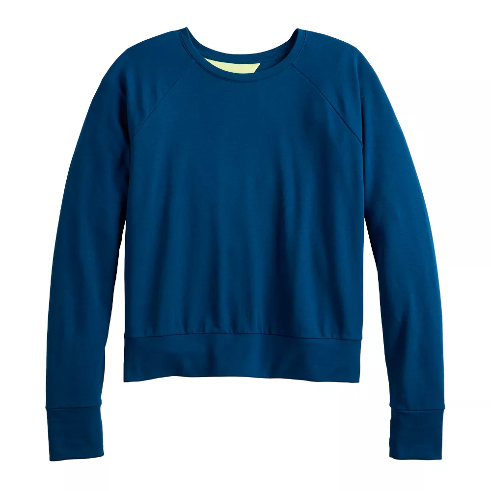 Tek Gear® Women' Tee Long-Sleeve Keyhole Back 7 Tek Gear® Women' Tee Long-Sleeve Keyhole Back - Image 5