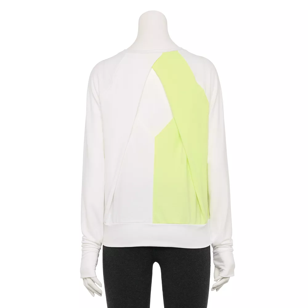 Tek Gear® Women' Tee Long-Sleeve Keyhole Back 8 Tek Gear® Women' Tee Long-Sleeve Keyhole Back - Image 6