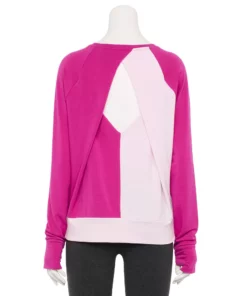 Tek Gear® Women' Tee Long-Sleeve Keyhole Back 16 Tek Gear® Women' Tee Long-Sleeve Keyhole Back -Tek Gear store 5662107 ALT5