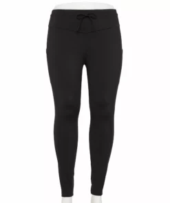 Tek Gear® Legging Plus Size Ultrastretch Drawstring-Waist