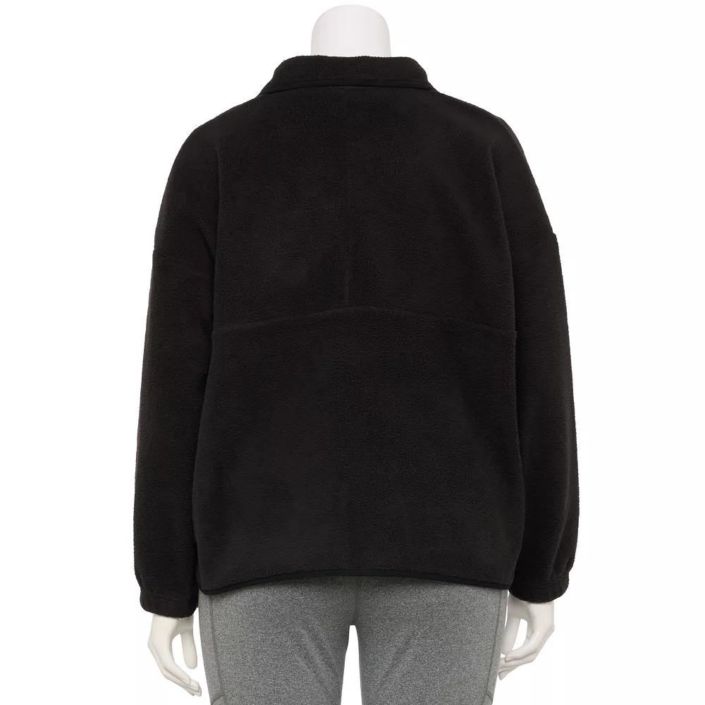 Tek Gear® Sherpa Jacket Plus Size 4 Tek Gear® Sherpa Jacket Plus Size - Image 2