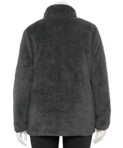 Tek Gear® Jacket Plush Plus Size Zip-Up -Tek Gear store 5663759 ALT