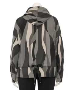 Tek Gear® Hoodie Plus Size Cropped French-Terry -Tek Gear store 5664824 ALT