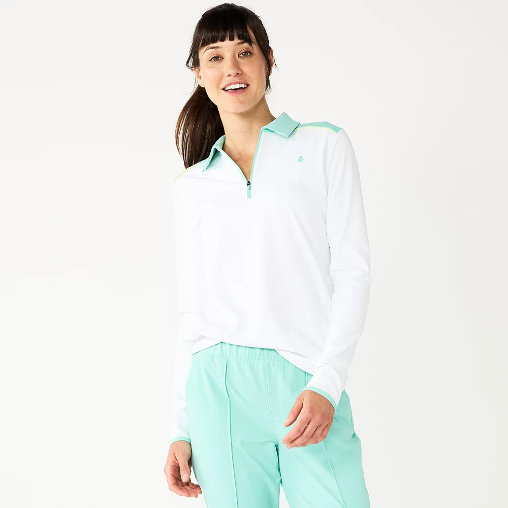 Tek Gear® Women' Golf Polo 1/4-Zip 5 Tek Gear® Women' Golf Polo 1/4-Zip - Image 3
