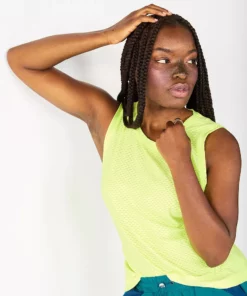 Tek Gear® Women' Tank Cinched-Back -Tek Gear store 5671137 Real Lemon